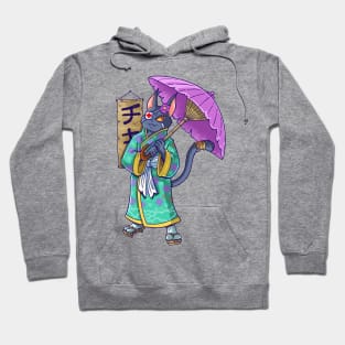 Gueisha cat Hoodie